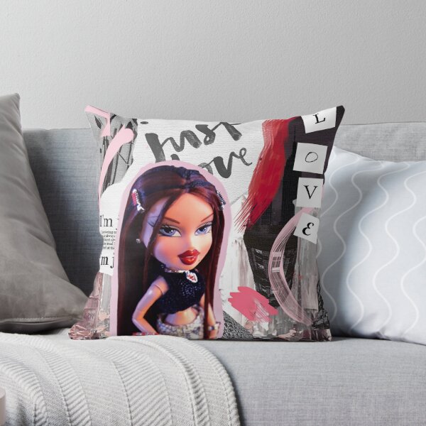 Bratz Lips Kaleidoscope Throw Pillow for Sale by Dollsify