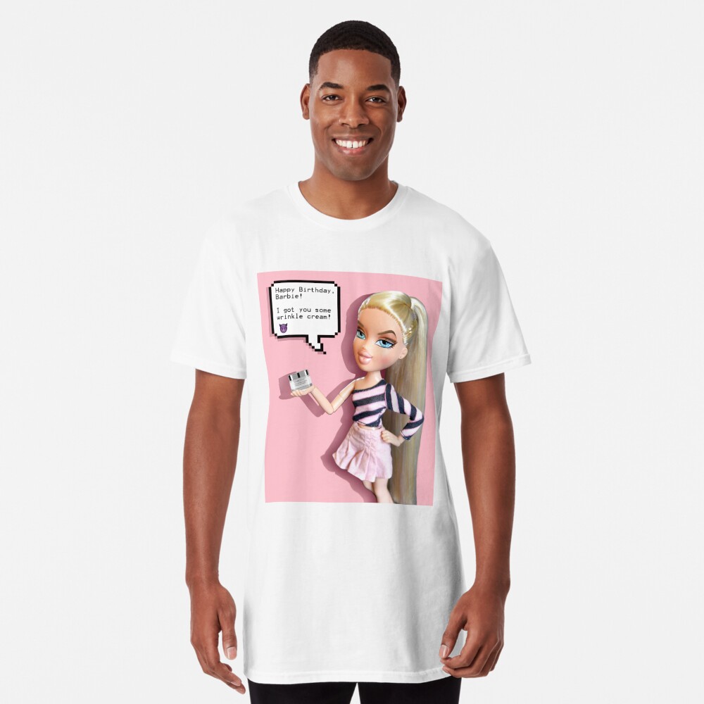 T Shirt Joyeux Anniversaire Barbie De Bratz Par Dollsify Redbubble