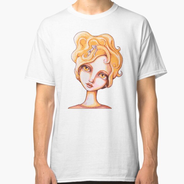 Bunny Bouffant (Orange Version) Classic T-Shirt