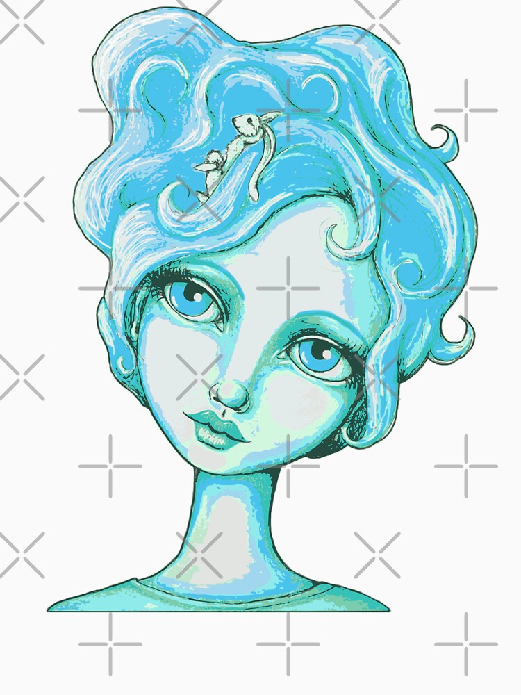Bunny Bouffant (Cyan Version) by LittleMissTyne