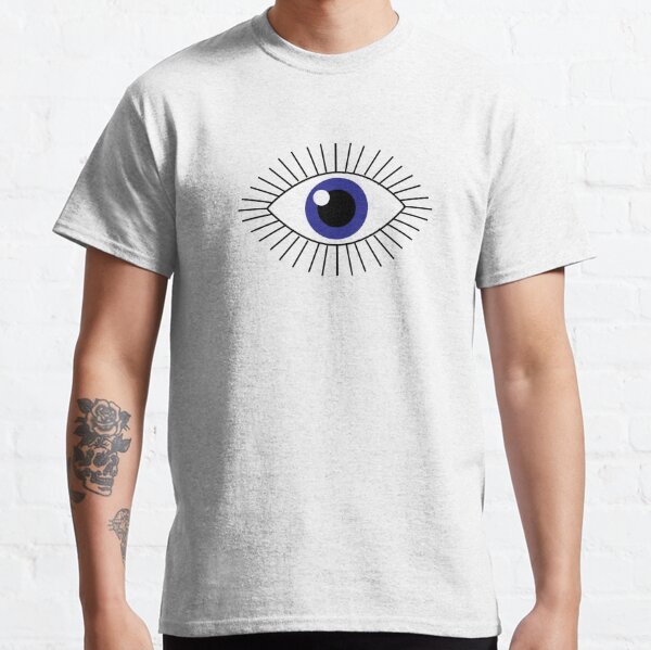 Copy of Evil Eye protection and good luck: Shades of Blue Classic T-Shirt