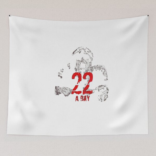 Item preview, 22 A Veteran Suicide Shirt designed and sold by RallypointApp.