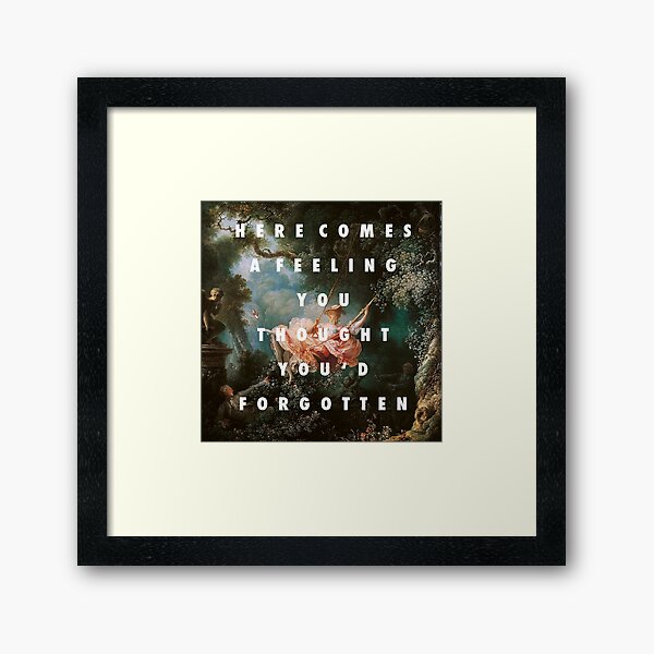 In 1767 Drinking Horchata Framed Art Print