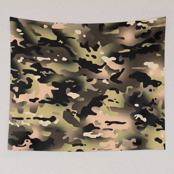 Item preview, Camouflage: Black & Green designed and sold by Jared Davies.