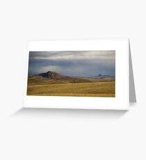 Distant Buttes Greeting Card