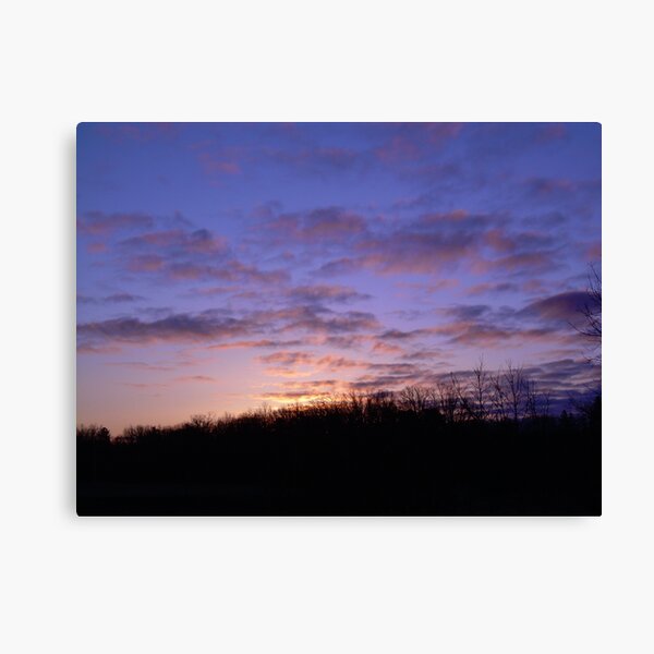 Colorful Clouds in the sky Canvas Print