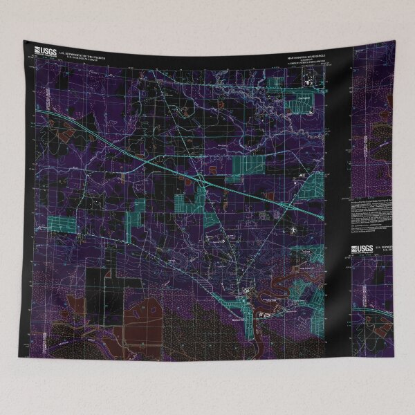 Item preview, USGS TOPO Map Louisiana LA Madisonville 332681 1998 24000 Inverted designed and sold by WetdryvacRB01.