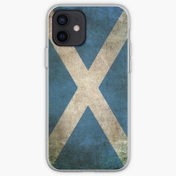Old and Worn Distressed Vintage Flag of Scotland iPhone Soft Case