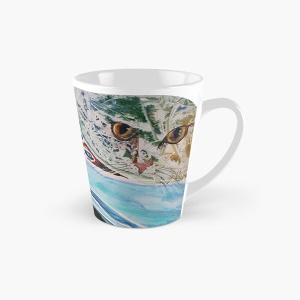 Item preview, The Cat & the fishpond designed and sold by Lyn Walker.