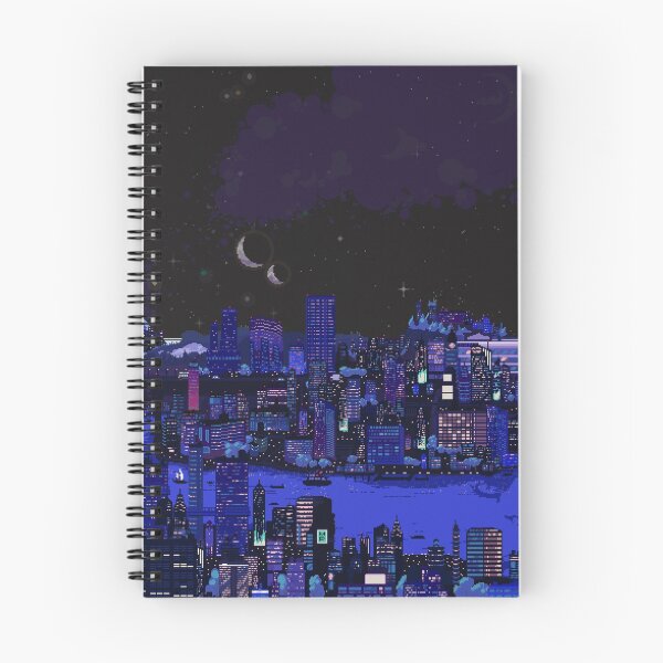 Item preview, Vida nocturna de Carbon Valley designed and sold by mentalpoppixels.