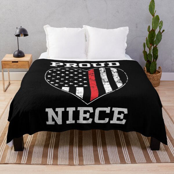 Item preview, Thin Red Line Proud Firefighter Niece designed and sold by teesaurus.