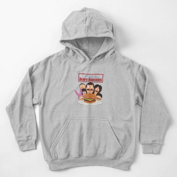 Bobs Burger Family Kids Pullover Hoodie