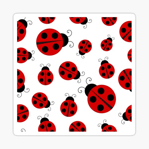 Item preview, Ladybug Pattern Print designed and sold by BigAl3D.