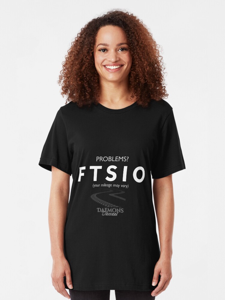 Alternate view of FTSIO - F*ck This Sh*t, I'm Out Slim Fit T-Shirt