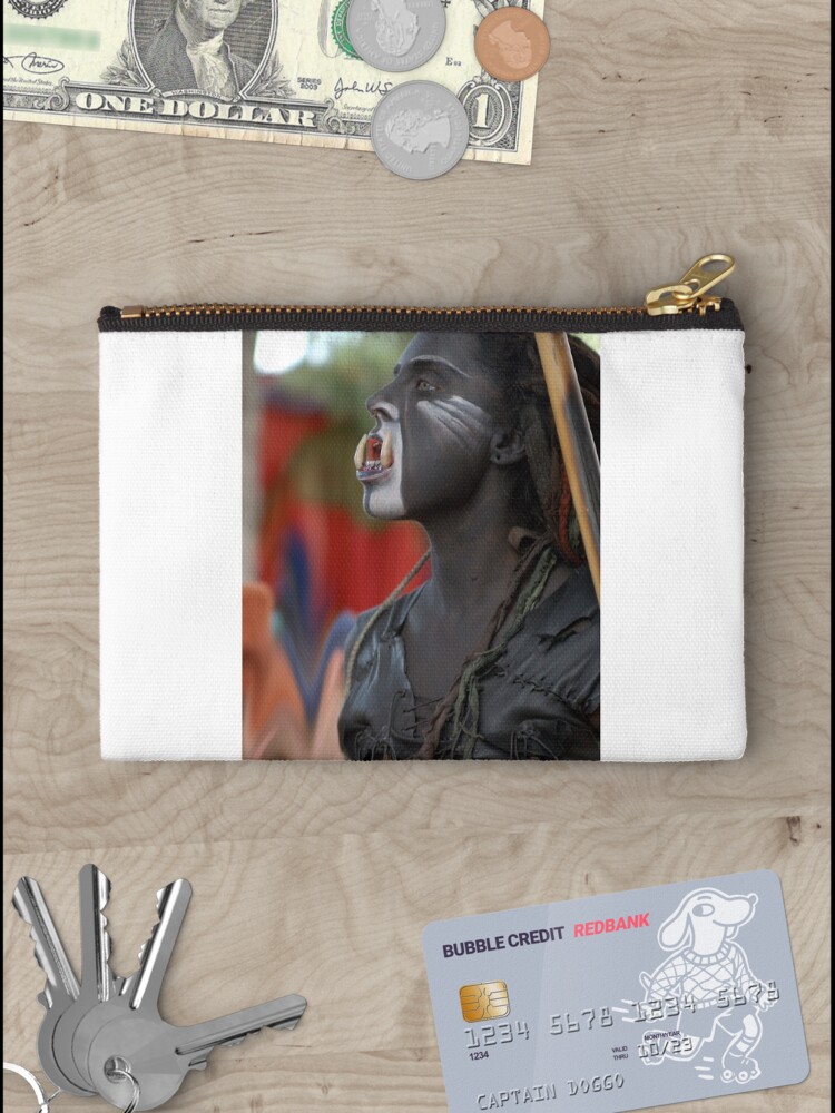 Thumbnail 3 of 4, Zipper Pouch, Trol Princess designed and sold by RealDealPhoto.
