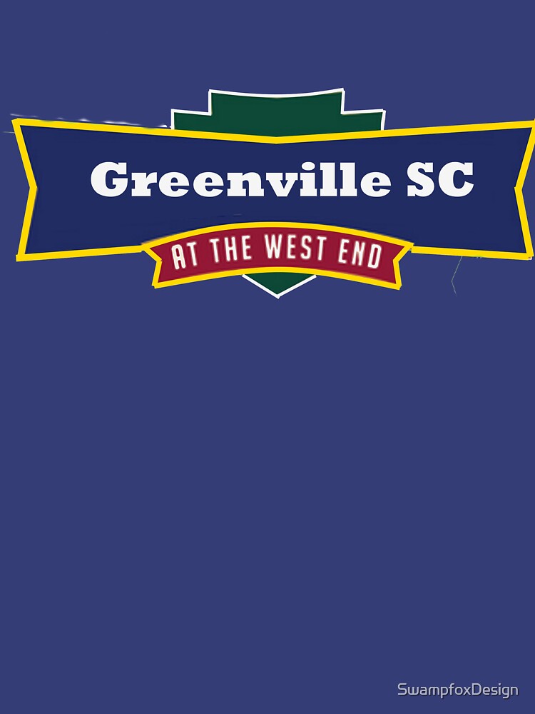 "Greenville SC at the West End" Tshirt by SwampfoxDesign Redbubble