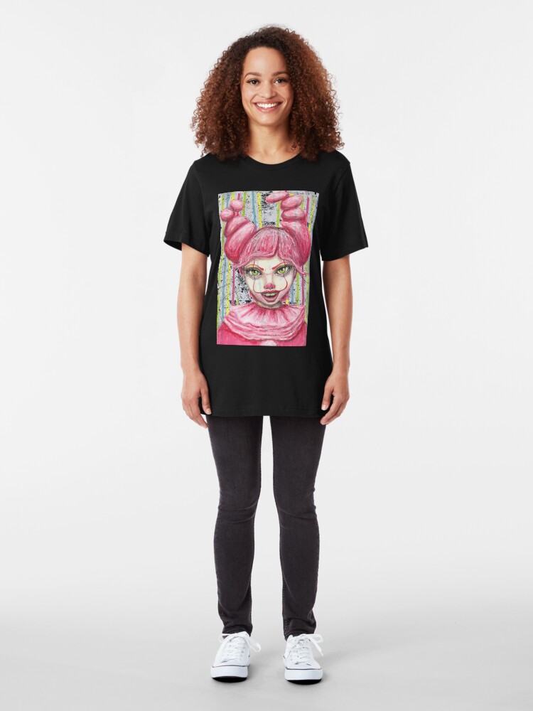 Alternate view of If "It" Had A Daughter Slim Fit T-Shirt