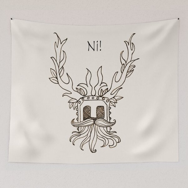 Item preview, Holy Grail Knights who say Ni! designed and sold by tinaschofield.