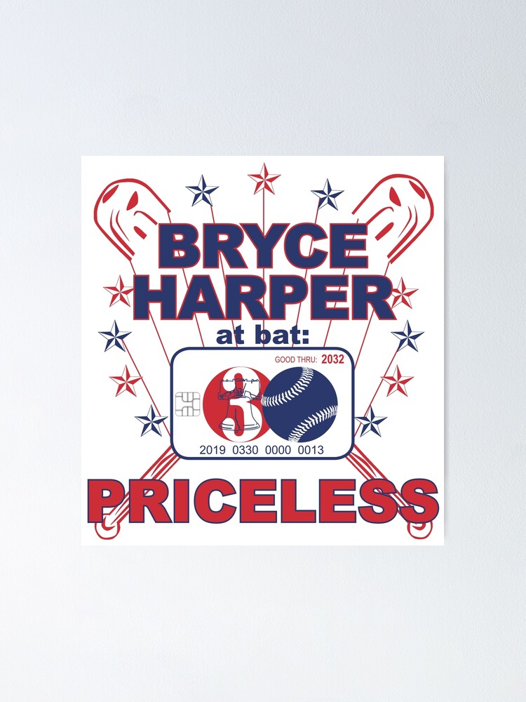 Bryce Harper Poster Philadelphia Phillies Poster Canvas 