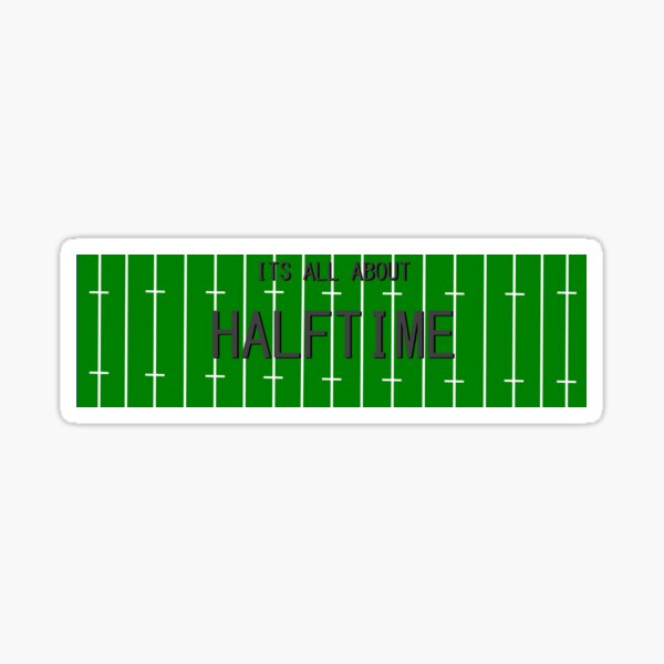 Aperçu de l'œuvre Tout est question de mi-temps créée et vendue par marching-bands.