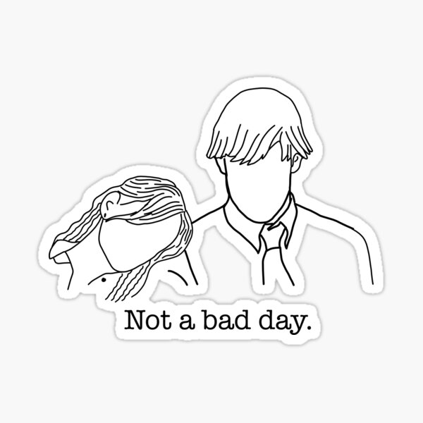 Even A Bad Day Is Only 24 Hours Sticker / Magnet – Stickers x Samantha