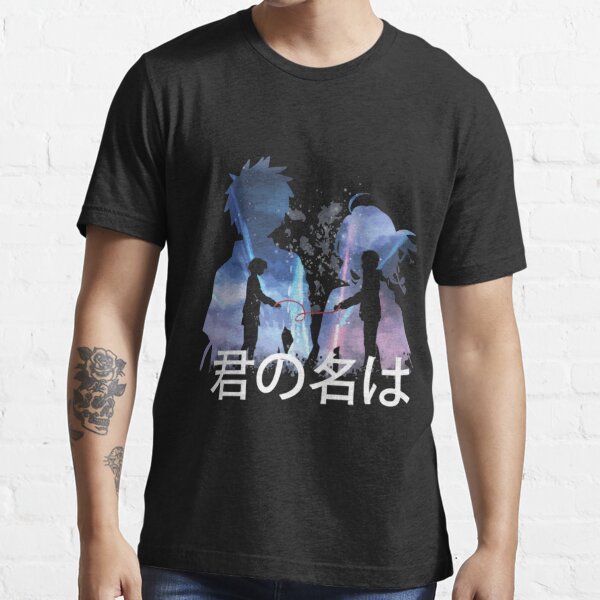 kimi no na wa (ton nom) anime T-shirt essentiel