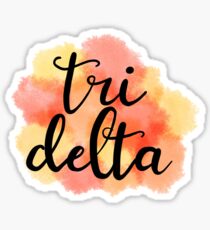 Tri delta Sticker