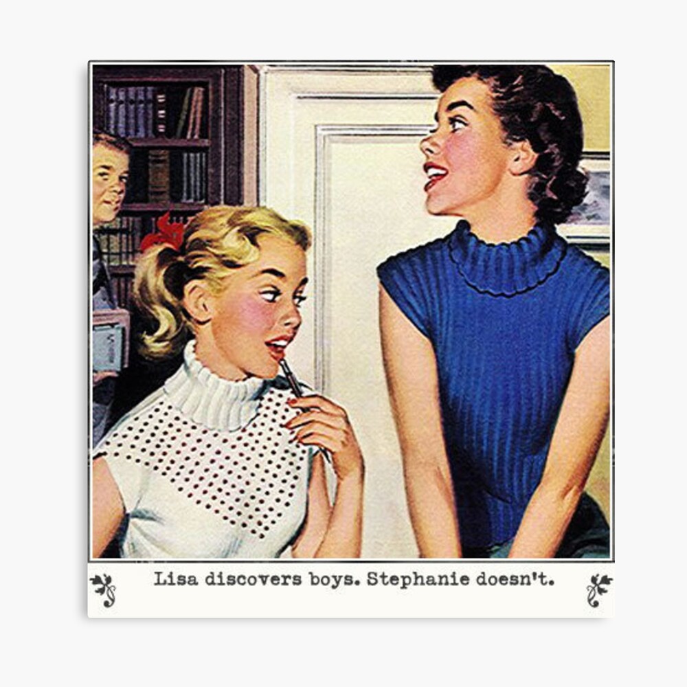 Vintage Lesbian Illustration