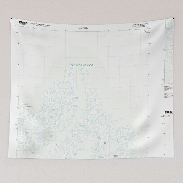 Item preview, USGS TOPO Map Louisiana LA Main Pass 20120416 TM designed and sold by WetdryvacRB01.