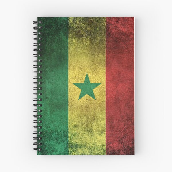 Item preview, Old and Worn Distressed Vintage Flag of Senegal designed and sold by JeffBartels.