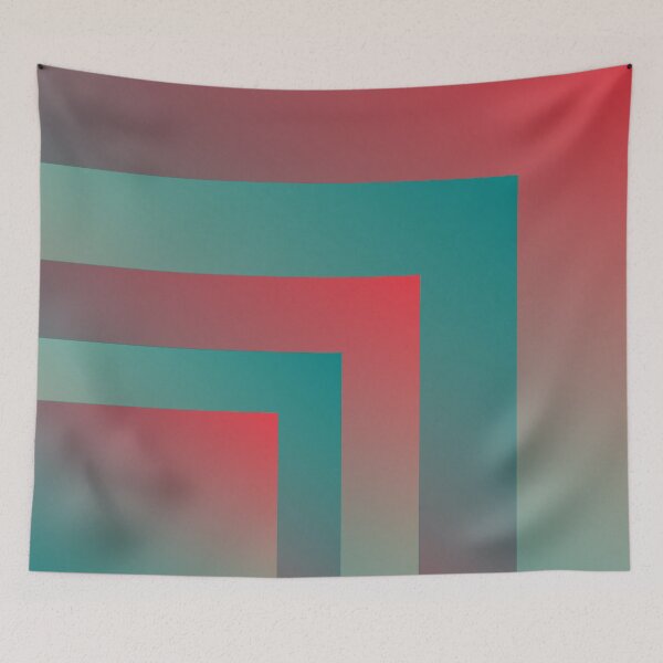 Item preview, coral teal shades designed and sold by feiermar.