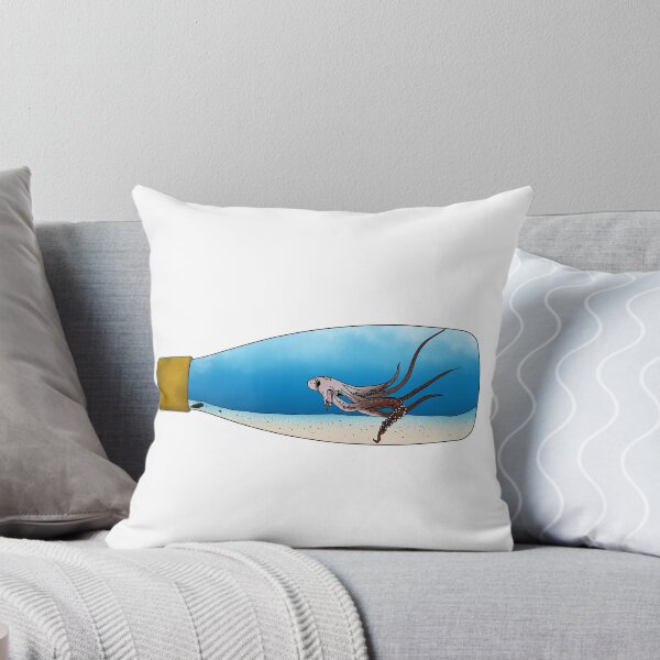 Item preview, A bit of ocean doing in small milk bottle gift idea for nature and animal friends designed and sold by elnino8.