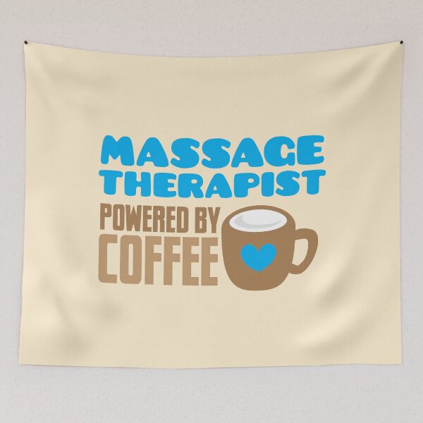 Item preview, Massage therapist powered by coffee designed and sold by jazzydevil.