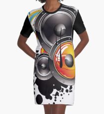 Altavoz música Graphic T-Shirt Dress