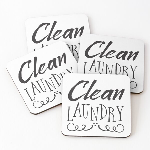 Item preview, Clean Laundry sign designed and sold by jazzydevil.
