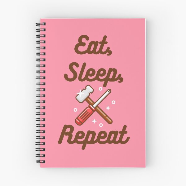 Item preview, Eat, Sleep, Repair, Repeat designed and sold by cleverties.