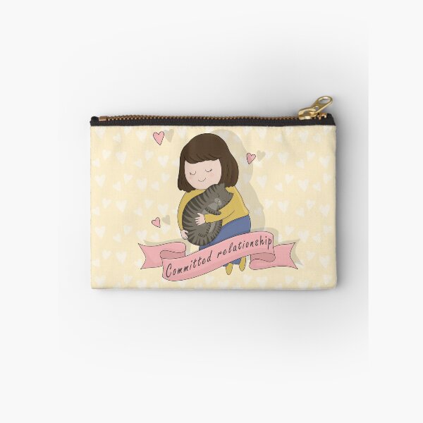 Item preview, Woman And Cat - Committed relationship designed and sold by ValentinaHramov.