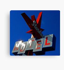 Motel Canvas Print