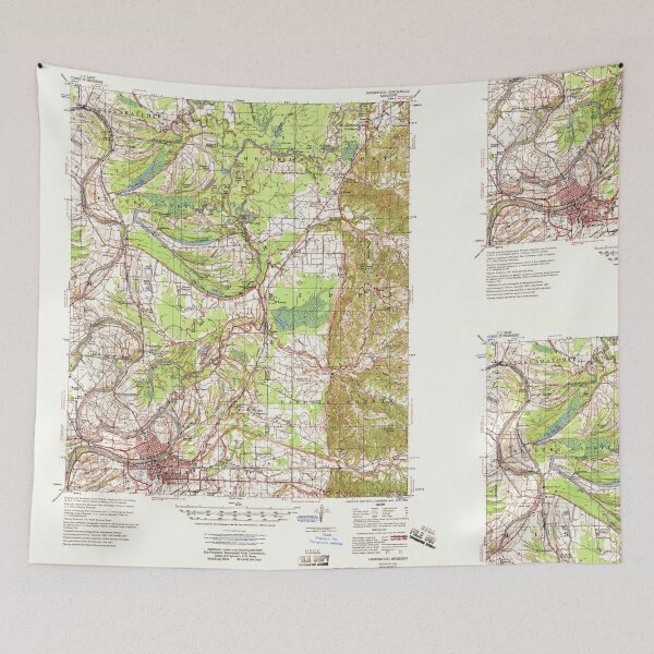 Item preview, USGS TOPO Map Mississippi MS Greenwood 336919 1957 62500 designed and sold by WetdryvacRBO2.