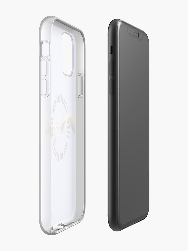 Coque iPhone « L'art imite la vie imite l'art », par rosie-anna