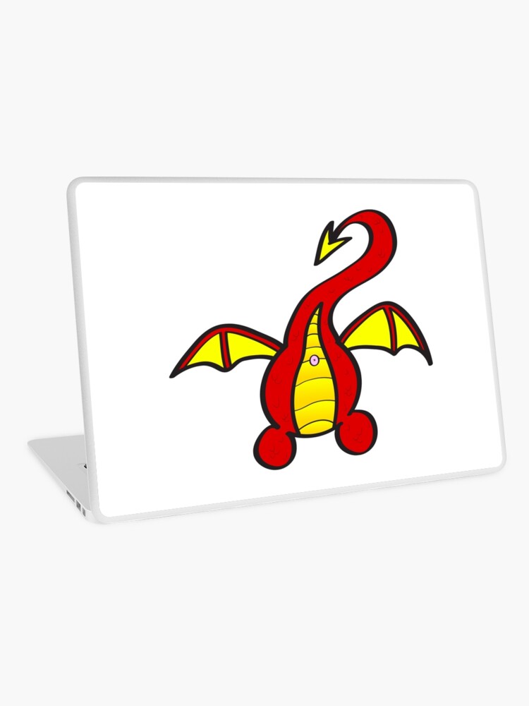 Dragon Butts Redgold Laptop Skin For Sale By Xilarae Redbubble 6165