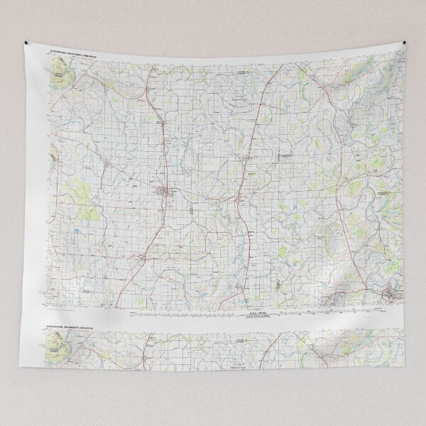 Item preview, USGS TOPO Map Mississippi MS Greenwood 337210 1983 100000 designed and sold by WetdryvacRBO2.