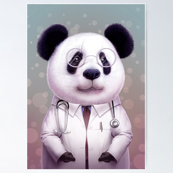 Panda Doctor Posters for Sale
