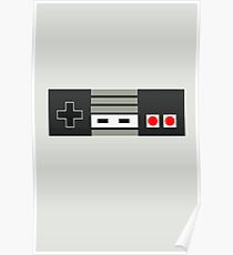 Retro Controller Poster