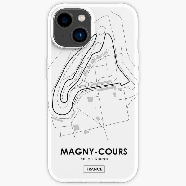 Magny Cours France Track Map Iphone Case For Sale By Andreanastasio
