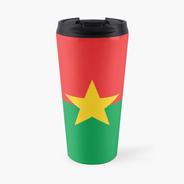 The Burkina Faso Flag Travel Mug