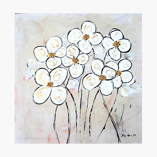 Item preview, White Flowers designed and sold by BenPotter.
