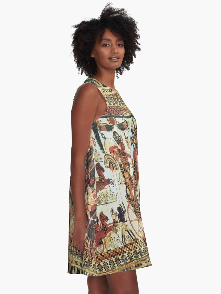 Egyptian Print Dresses