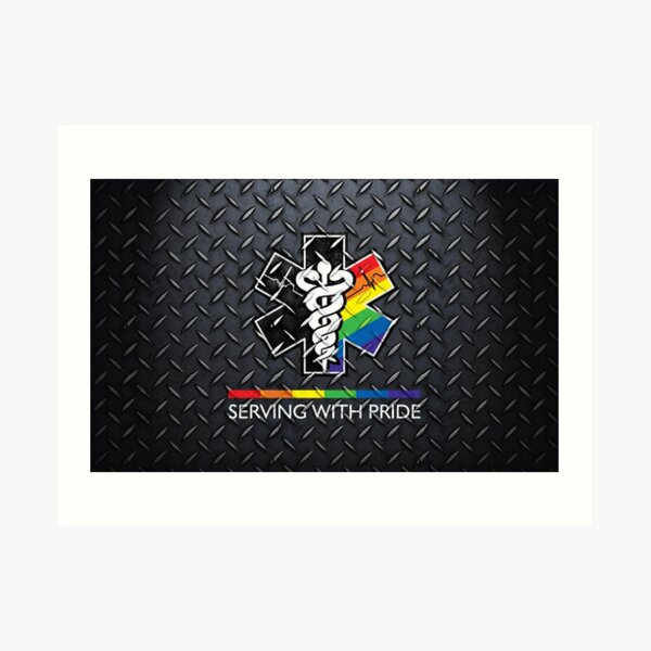 Serving with Pride Art Print