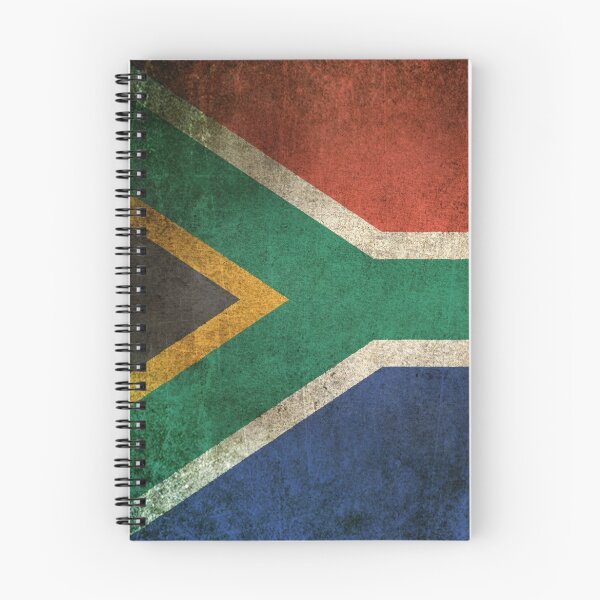 Item preview, Old and Worn Distressed Vintage Flag of South Africa designed and sold by JeffBartels.